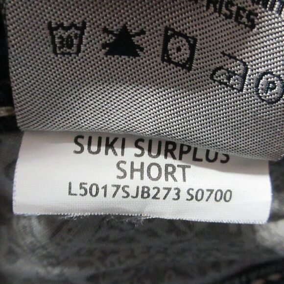 SILVER JEANS Suki Surplus Shorts Sz 27 Distressed Denim Back Flap Pocket Bermuda - Picture 9 of 15